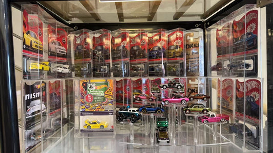 Collector Bud Hot Wheels Display Protector for Mainline Card Diecast Car - 10 Pack